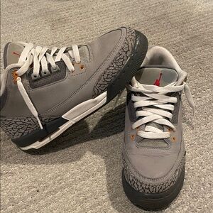 Nike Jordan Gray High-Top Sneakers